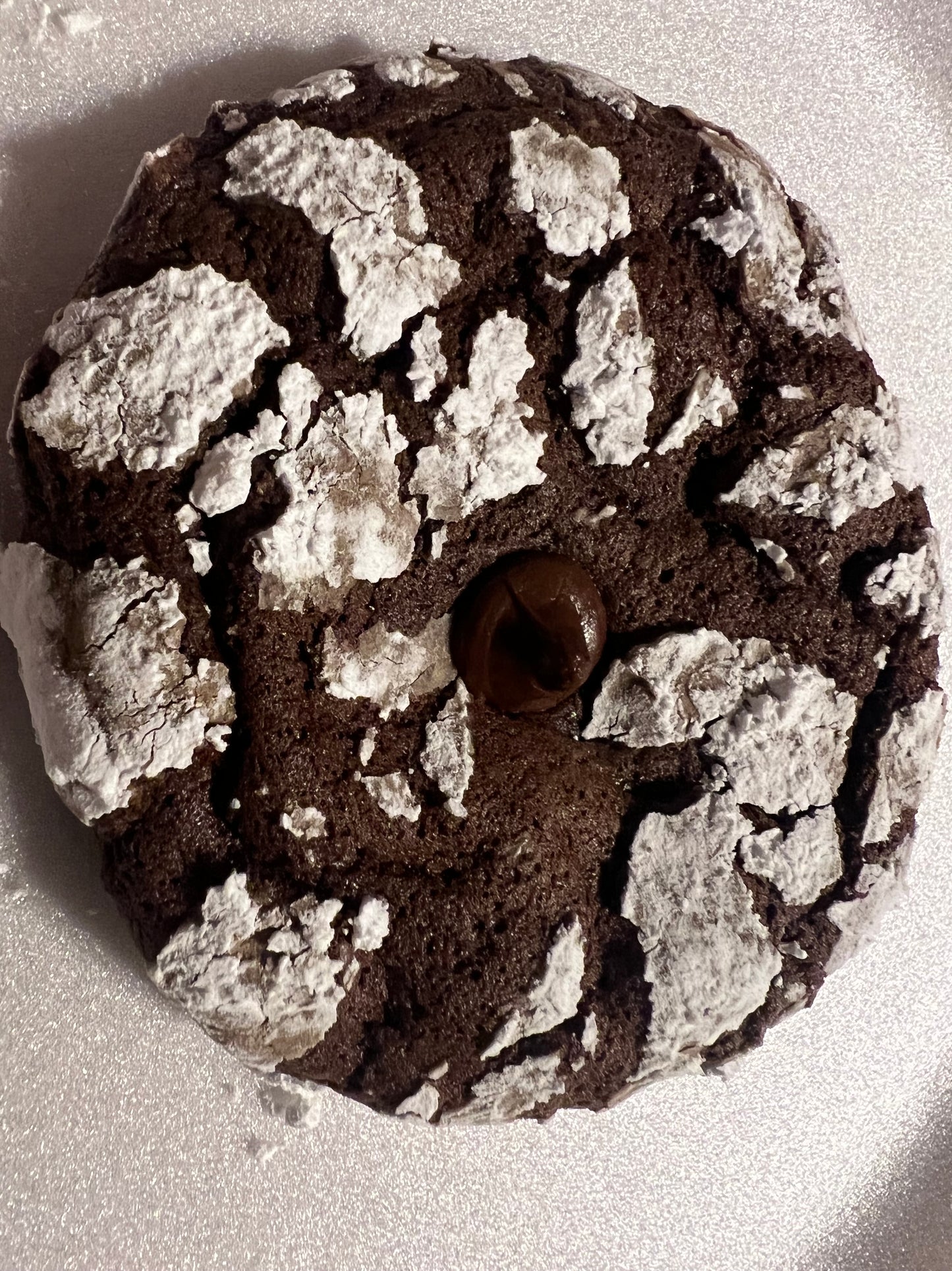 Chocolate snowball cookies