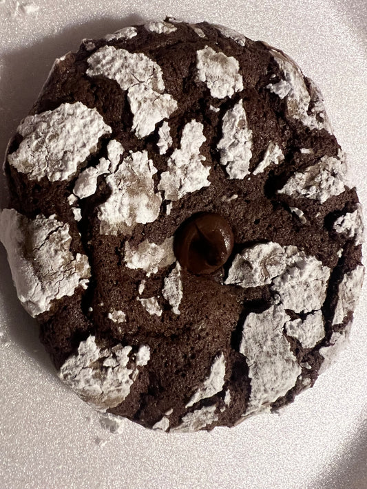 Chocolate snowball cookies