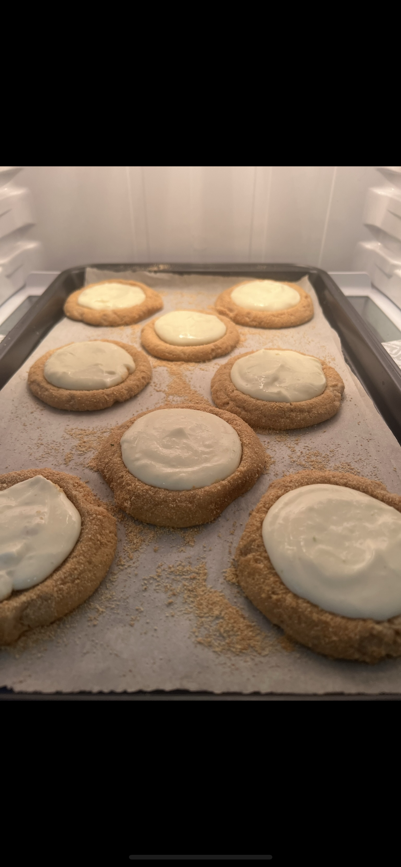 Dozen Key lime pie cookies