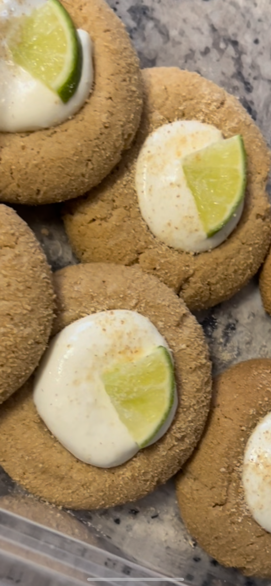 Dozen Key lime pie cookies